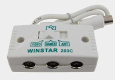 Adapter wtyk TV / 3*gniazdo TV Winstar