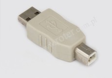 Adapter wtyk USB A / wtyk USB B