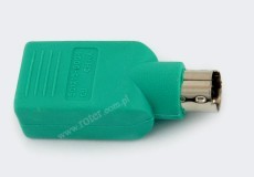 Adapter gniazdo USB A / wtyk PS2