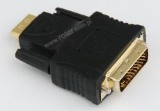 Adapter wtyk DVI / gniazdo HDMI