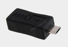 Adapter mikro USB/gniazdo mini USB economic