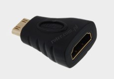 Adapter gn. HDMI/wt. mini HDMI economic