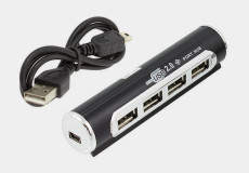 Hub USB 2.0 aluminium