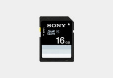 Karta pamięciSD(HC) SONY 16GB z adapterem
