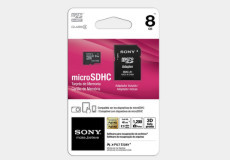 Karta pamięci mikroSD(HC) SONY 8GB z adapterem