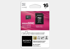 Karta pamięci mikroSD(HC) SONY 16GB z adapterem